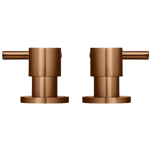 Round Quarter Turn Wall Tap Assemblies