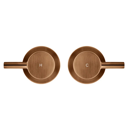 Round Quarter Turn Wall Tap Assemblies