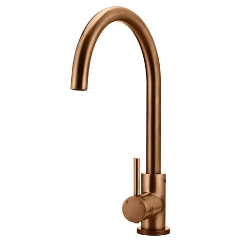 Round Swivel Kitchen Mixer Tap