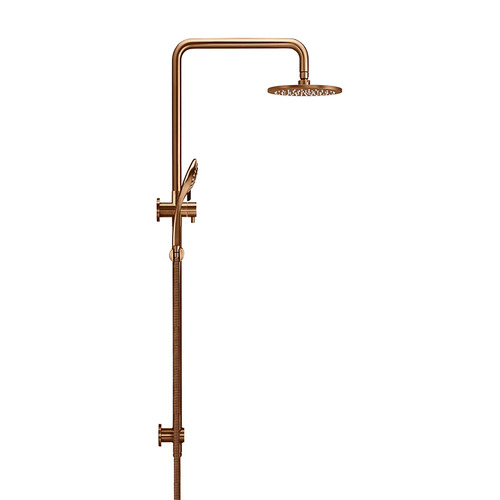 Brass Round Twin Shower