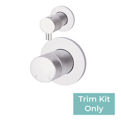 Pinless Diverter & Wall Mixer Trim Kit Only Set