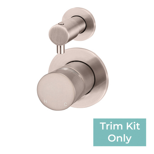 Pinless Diverter & Wall Mixer Trim Kit Only Set