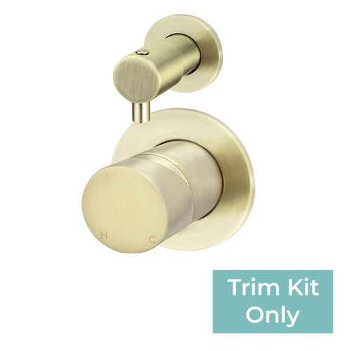 Pinless Diverter & Wall Mixer Trim Kit Only Set