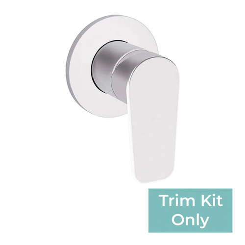 Round Paddle Shower/Bath Wall Mixer Trim Kit Only