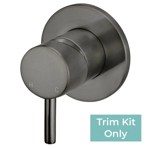 Round Pin Shower/Bath Wall Mixer Trim Kit Only