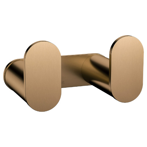 Curvae 100mm Stainless Steel Double Robe Hook