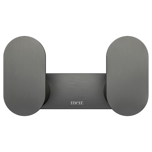 Curvae 100mm Stainless Steel Double Robe Hook