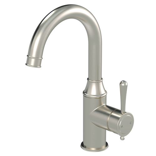 Harrington 146mm Brushed Nickel Basin Mixer