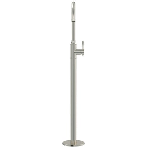 Harrington 210mm Brushed Nickel Floor Mounted Bath Mixer
