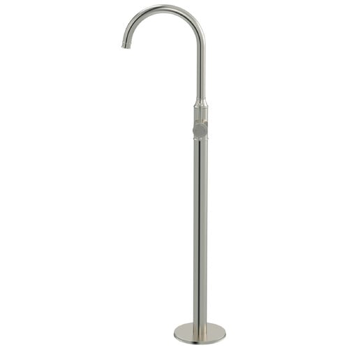 Harrington 210mm Brushed Nickel Floor Mounted Bath Mixer