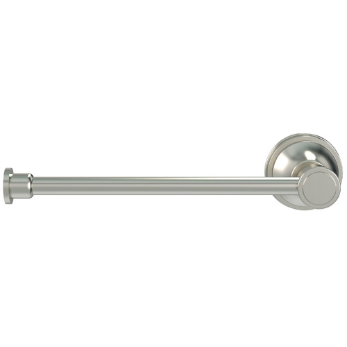Harrington Brushed Nickel Brass Toilet Roll Holder