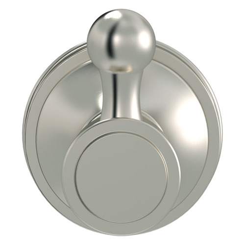 Harrington Brushed Nickel Brass Robe Hook