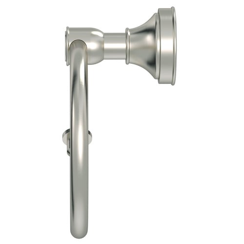 Harrington Brushed Nickel Brass Curved Toilet Roll Holder