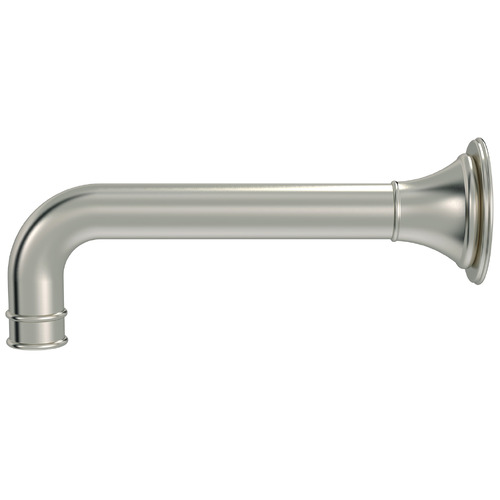 Harrington 200mm Brushed Nickel Bath/Basin Wall Spout