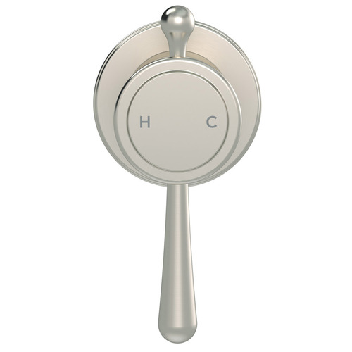 Harrington Brushed Nickel Shower Wall Mixer Trim Kit Only