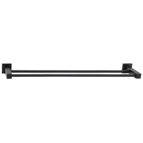 Meir 600mm Double Brass Towel Rail