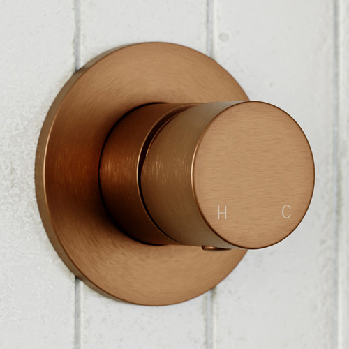 Round Pinless Wall Mixer Trim Kit Only