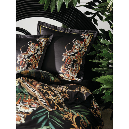 Camilla Easy Tiger 500TC Cotton Sateen Quilt Cover Set Temple & ster