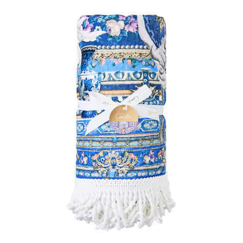 Ottoman Opulence Cotton Beach Towel