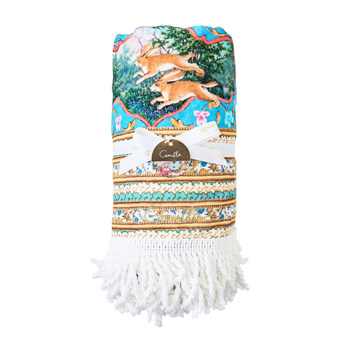 Minature Moments Cotton Beach Towel