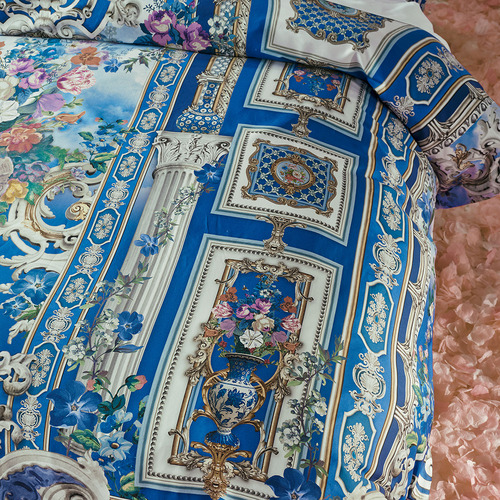 Ottoman Opulence Cotton Sateen Quilt Cover Set