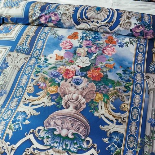 Ottoman Opulence Cotton Sateen Quilt Cover Set