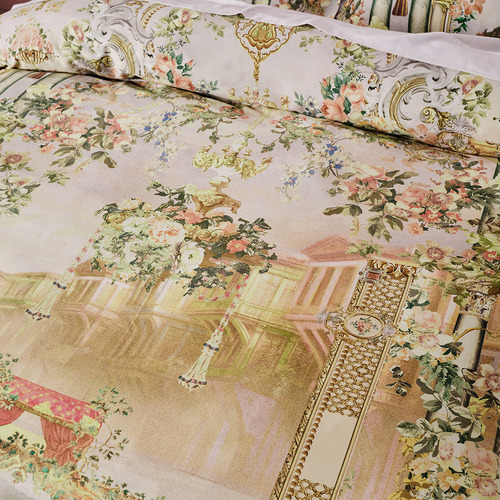 Twilight in Istanbul Cotton Sateen Quilt Cover Set