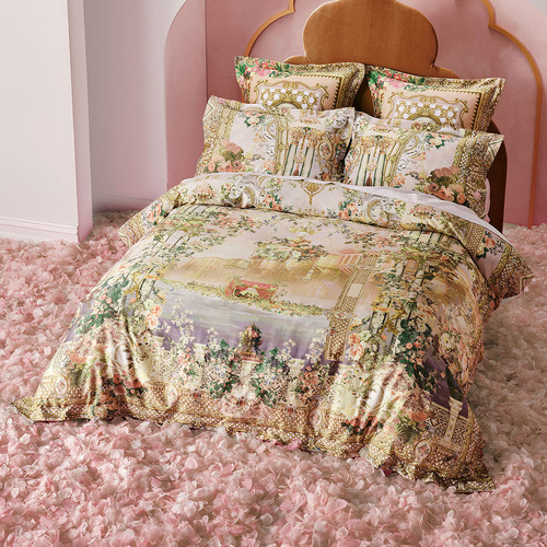Twilight in Istanbul Cotton Sateen Quilt Cover Set
