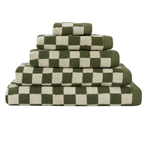 Zenith Yarn-Dyed Cotton Bathroom Towel