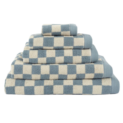 Zenith Yarn-Dyed Cotton Bathroom Towel