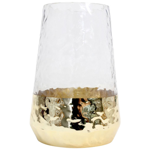Splosh Gold Dipped Tranquil Glass Vase And Reviews Temple And Webster 8091