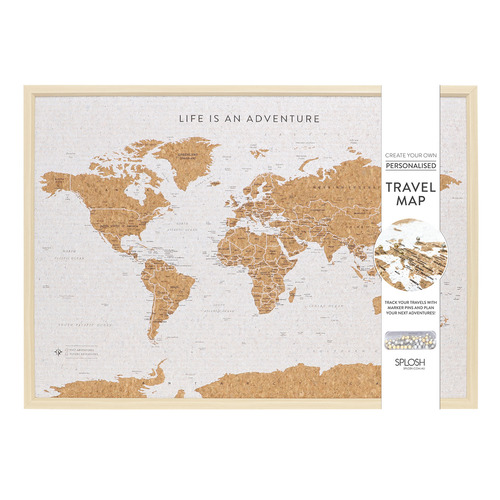 World Map Travel Board