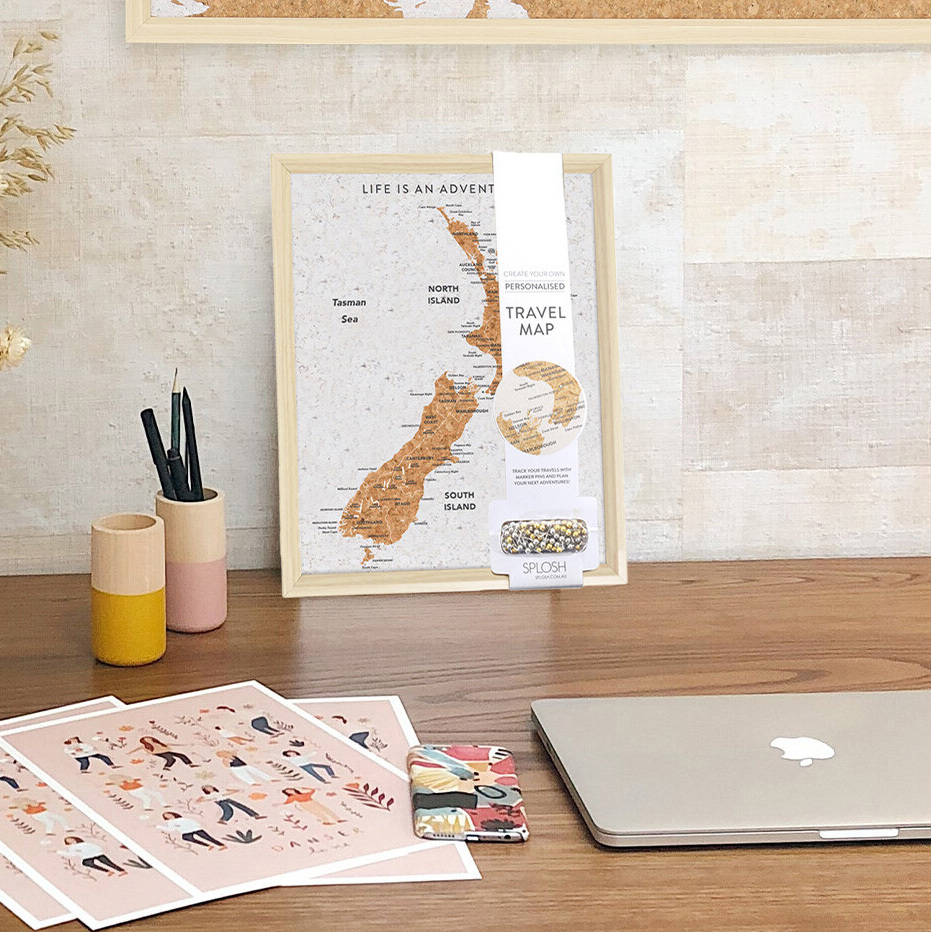 New Zealand Map Travel Board