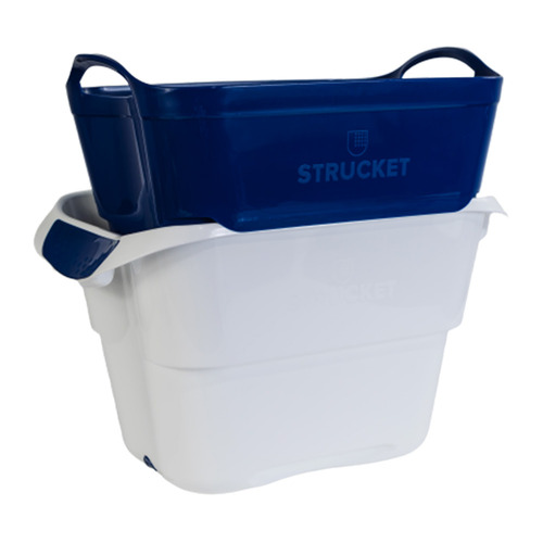 Strucket Strucket Laundry Bucket with Strainer Temple & ster