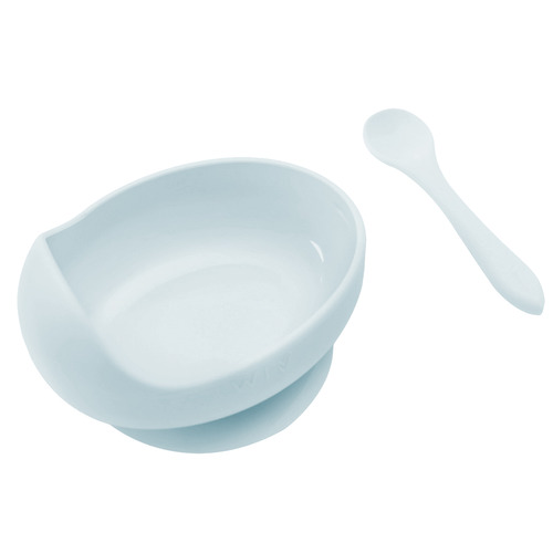 2 Piece Silicone Baby Bowl Spoon Set Temple Webster