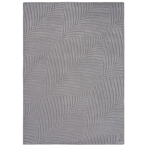 Grey Folia Hand-Tufted Wool Rug