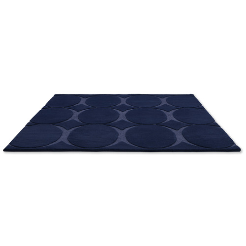 Blue Renaissance Wool Blend Rug