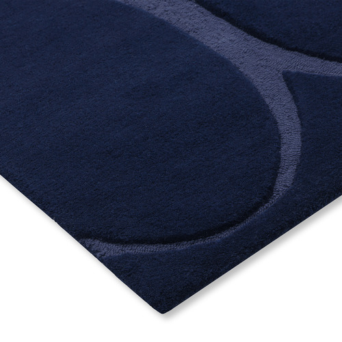 Blue Renaissance Wool Blend Rug