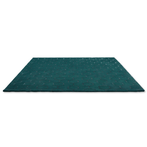 Teal Gio Wool Blend Rug