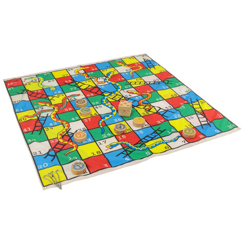 Kids Giant Snakes Dots & Ladders Game Set