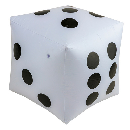 large inflatable dice