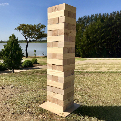 templeandwebster.com.au | 54 Piece 91cm Mega Outdoor Wooden Blocks Set