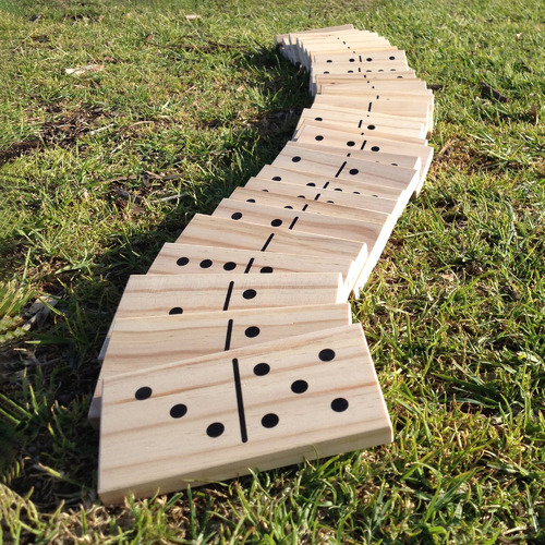 undefined | Giant Outdoor Dominoes Game Set