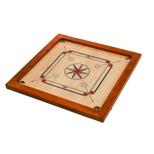 JenjoGames Junior Carrom Board Game Temple & ster