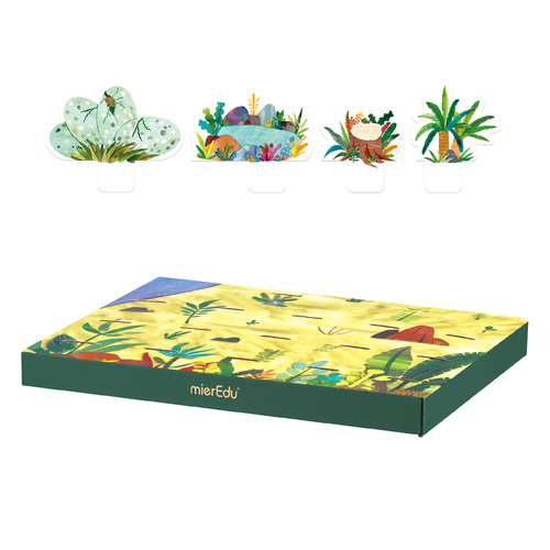 MierEdu Triceratops 3D Puzzle Set