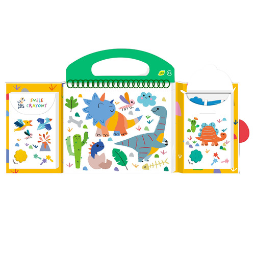 Haku Yoka Dino Friends Colouring Set