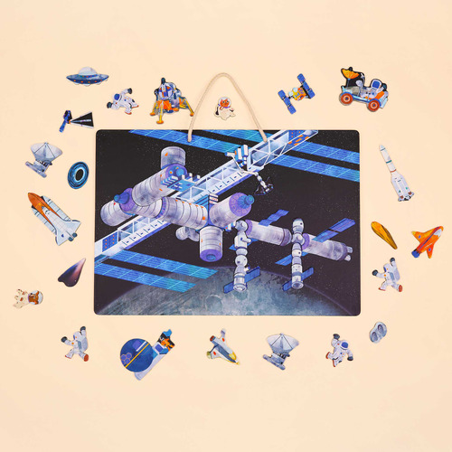MierEdu All About Space Puzzle Set