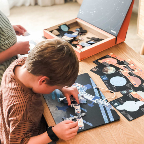 MierEdu All About Space Puzzle Set