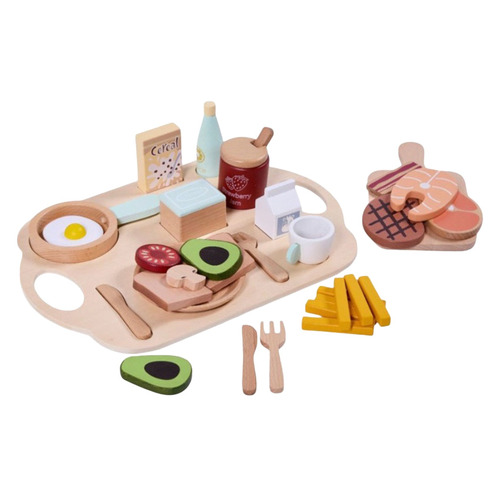 Jenjo 20 Piece Breakfast Playset
