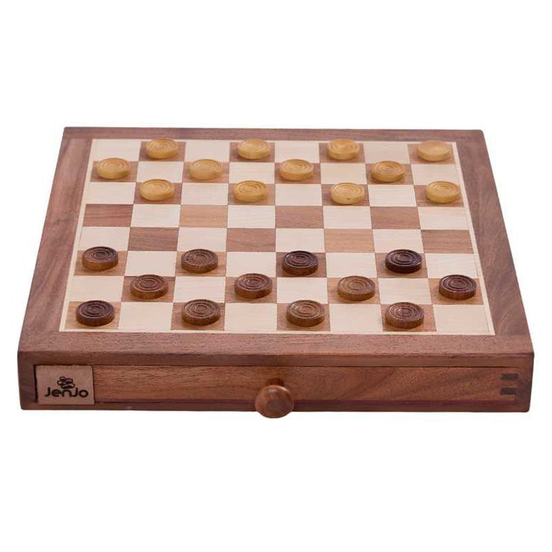 Jenjo Chess & Checkers Board Game